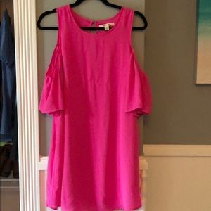 Francesca’s Pink Sleeveless Dress